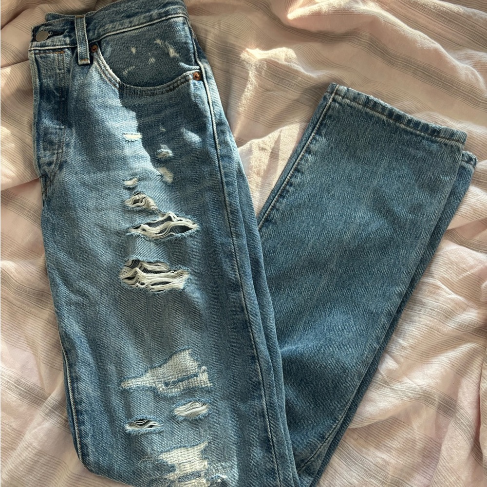Levi’s Women’s Premium 501 Original Fit Jeans